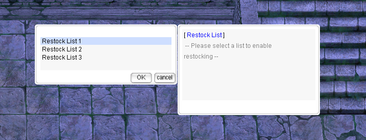 @restockconfig