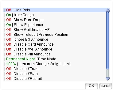 Performer Mute Option